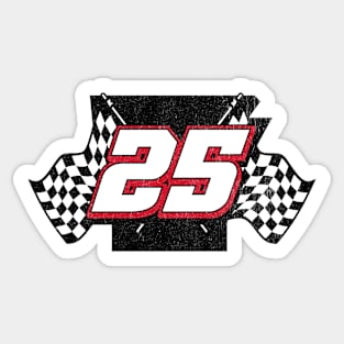 Arkansas Racer (front & back design) Sticker